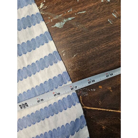 Talbots Blue Striped Top Women's SZ 1X Shell Plus Size Summer - Picture 9 of 9